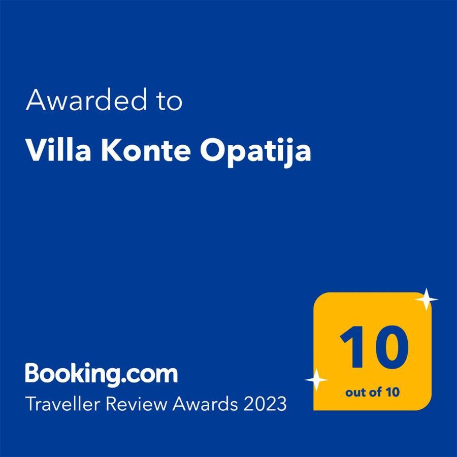 Villa Konte Opatija Donji Rukavac Εξωτερικό φωτογραφία